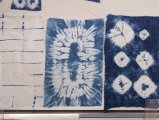 Atelier Shibori et indigo naturel à ADN Laine 71220 Pressy-sous-Dondin en Bourgogne du Sud 
