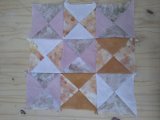 Patchwork à partir de tissus teints en teinture végétale, Stage Teinture végétale, ADN Laine 71220 pressy sous dondin, en Bourgogne du Sud