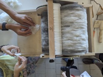 Atelier Laine enfant à ADN Laine 71220 Pressy-sous-Dondin en Bourgogne du Sud 