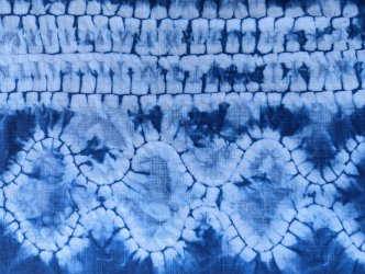 Atelier Shibori et indigo naturel à ADN Laine 71220 Pressy-sous-Dondin en Bourgogne du Sud 